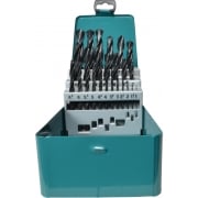 25PCE Hss Jobber Drill Bit Set In Case 1-13mm