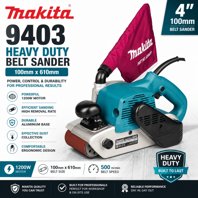 Makita 9403 Heavy Duty 4