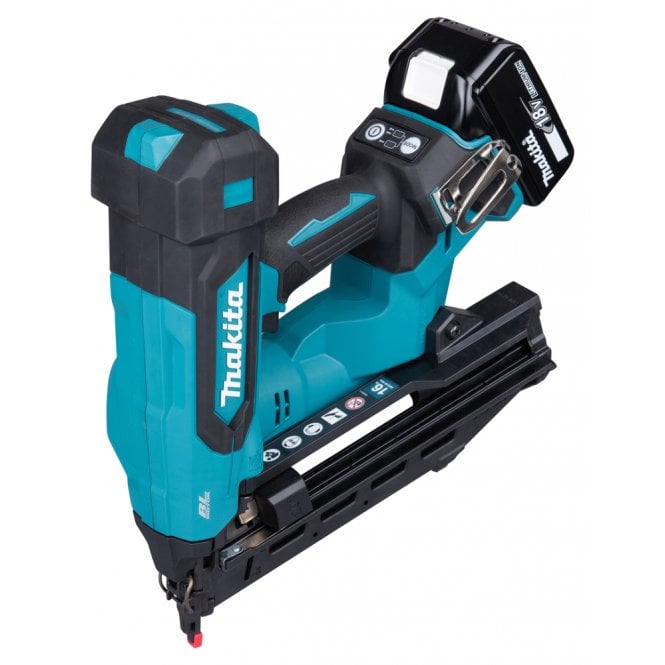 Makita DBN610ZJ 18v Cordless Finishing Nailer 16GA Brushless Unit Only In Makpac Case
