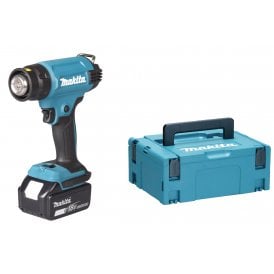 DHG181ZJ 18v Cordless Heat Gun Body Only In Makpac Carry Case