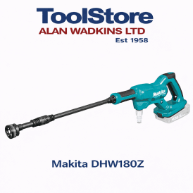 DHW180Z 18V Cordless Pressure Washer – 24 Bar, Bare Tool, Portable Power Washer, Battery-Powered