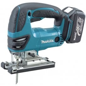 DJV180RTJ 18v Cordless Jigsaw With 2 x BL1850 Batteries, Charger, Case
