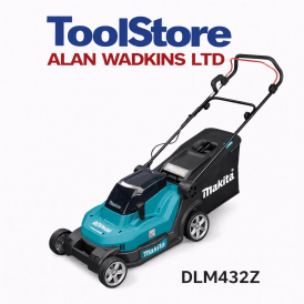 DLM432Z Lawnmower Twin 18v 36v Cordless 43cm Push Type Lawnmower Bare Unit