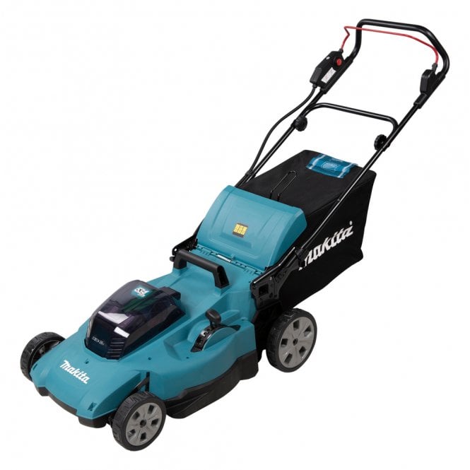 Makita DLM538Z Twin 18v Lawnmower Cordless 53cm mower 70L Bag Collection Lxt Body Only