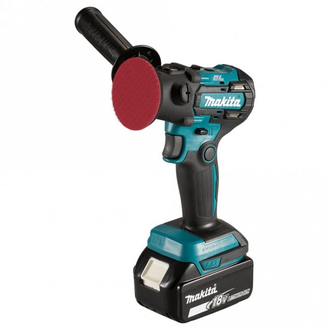 Makita DPV300RTJ 18v Cordless Sander Polisher Kit 2 x 5.0ah Batteries + Charger + Case