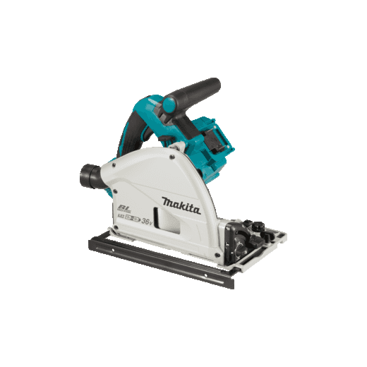 Makita DSP600ZJ Twin 18v Cordless Plunge Saw Body Only With 2 X1.5Mtr Rails + Connectors