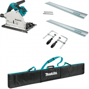 DSP600ZJ Twin 18v Cordless Plunge Saw Bundle Kit Body Only 