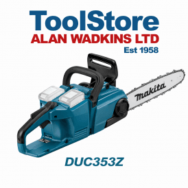 DUC353Z Twin 18v 35cm Bar Chainsaw Cordless Chainsaw Body Only 