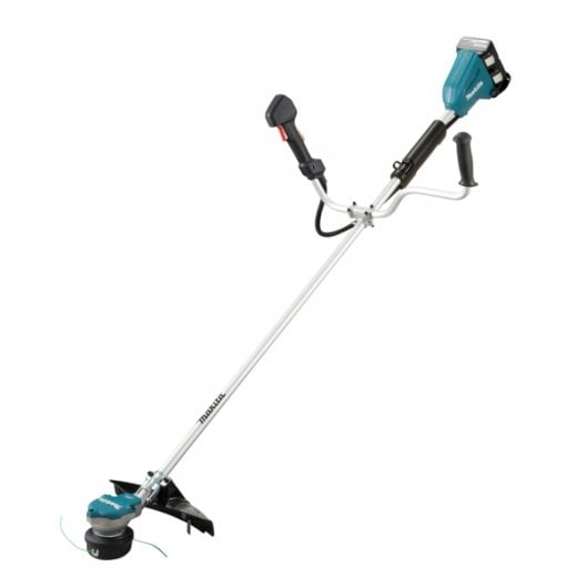 Makita DUR368APG2 Twin 18v Cordless Brushcutter 2 x BL1860 Li-on Batteries and DC18RD