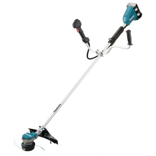 Makita DUR368APT2 Twin 18v Cordless Brushcutter 2 x 5.0ah Batteries & Twin Charger