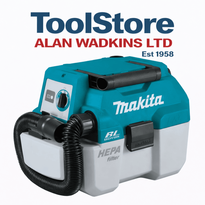 Makita DVC750LZ 18V Vacuum Cordless Brushless L-Class Vacuum Cleaner Body Only