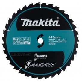 E-24848 415MM X 30mm Bore 35 Tooth TCT Circular Saw Blade Wood Efficut Blade