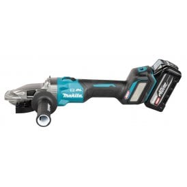 GA055GZ01 125mm 5 Inch 40v Cordless Angle Grinder Flat Head Body Only