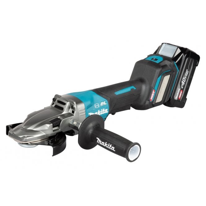 Makita GA056GZ01 40v Max Cordless 125mm 5 Inch Angle Grinder Paddle Switch Body Only In Case