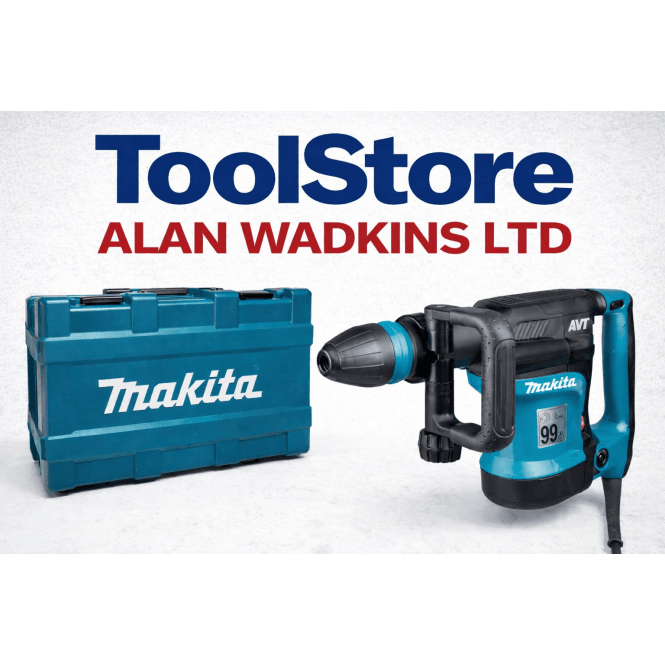 Makita HM0871C SDS Max Demolition Hammer With AVT 110v & 240v