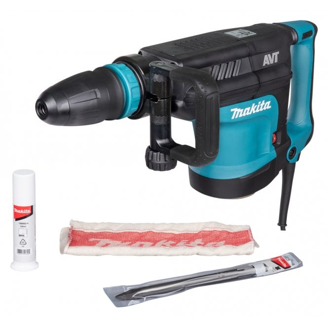 Makita HM1213C Demolition Hammer 18.6 Joules 1510 Watt Motor Sds Max Reception 240v