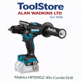 HP001GZ 40v Cordless Brushless Combi Drill Bare Unit