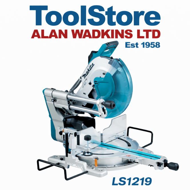 Makita LS1219 305mm Mitre Saw 12 Inch Sliding Compound Mitre Saw 240v 1800 Watt