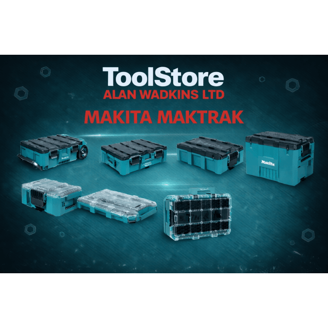 Makita MakTrak 7 Piece Ultimate Tool Box Storage Set