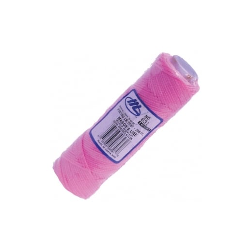 Marshalltown M631 Flurescent Pink Braided Nylon Mason's Line