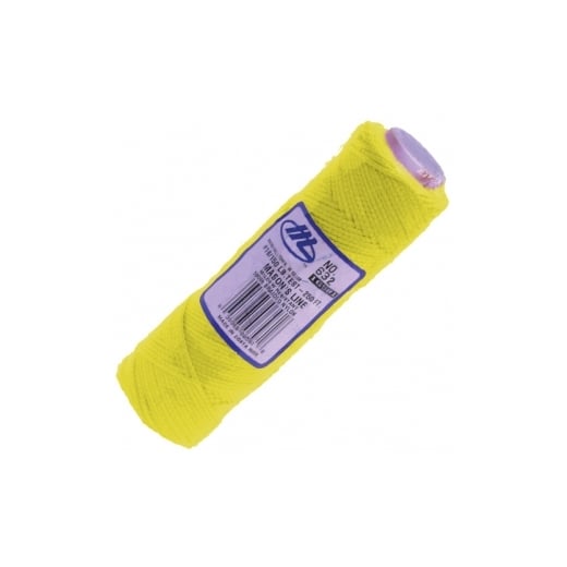 Marshalltown M632 Flurescent Yellow Braided Nylon Mason's Line