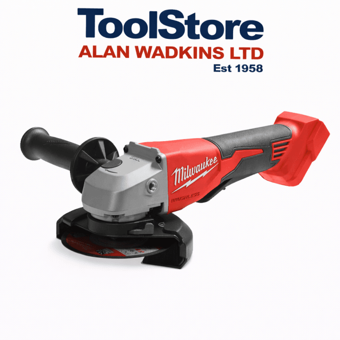 Milwaukee 18v Brushless 115mm 4 1/2 Inch Angle Grinder Body Only M18BLSAG115XPD-0