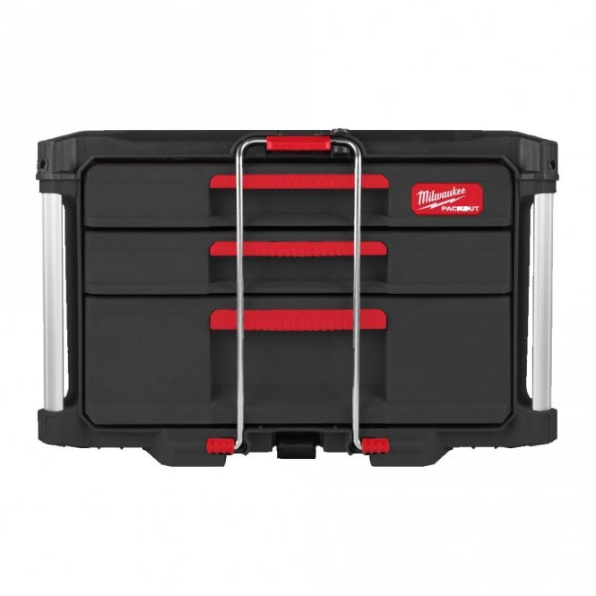 Milwaukee 2 + 1 Drawer Packout Tool Storage Box 4932493190