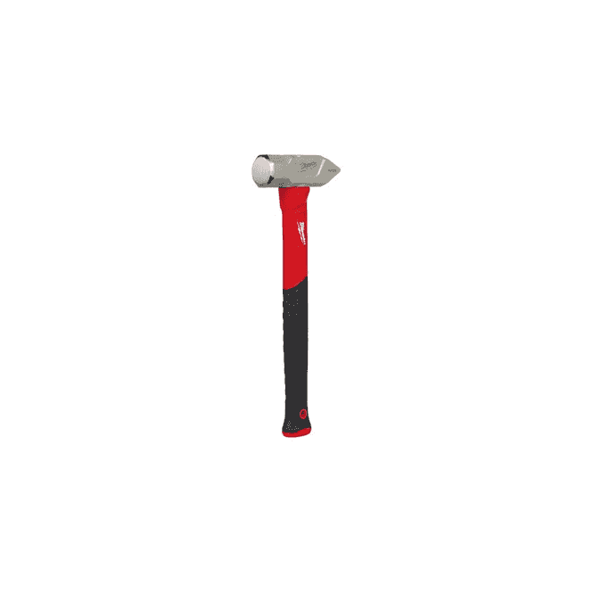 Milwaukee 2.5lb Fiberglass Cross-Peen Hammer