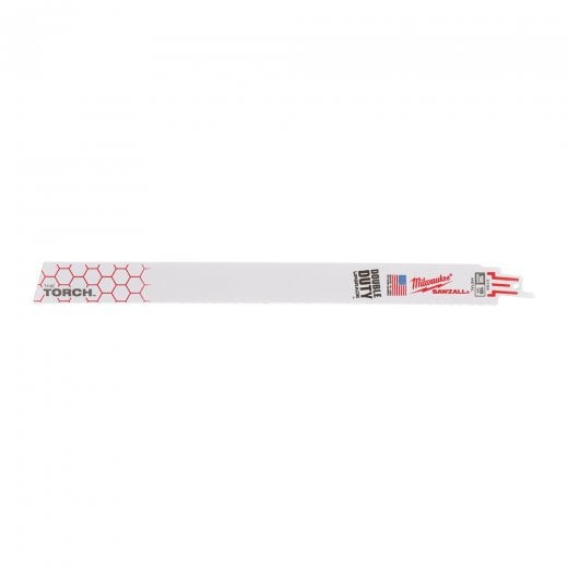 Milwaukee 48475789 300mm 18TPI pk5 Heavy Duty Demolition Metal Reciprocating Saw Blades