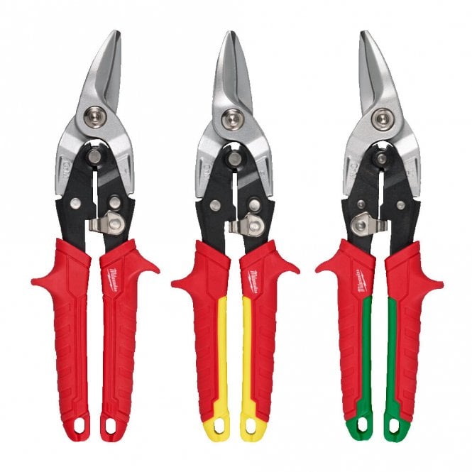 Milwaukee 4932499020 3 Piece Aviation Snip Set