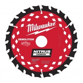 4932499376 NITRUS Circular Saw Demolition Blade 190mm x 30mm x 24T