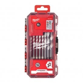 8 Piece Multi Material Drill Bit Set 4-12mm 4932493871