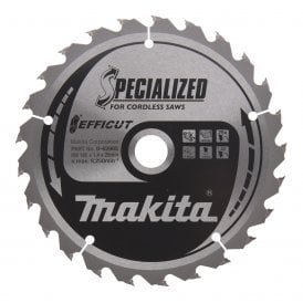 B-62985 165 X 20 X 25 Tooth Efficut TCT Wood Circular Saw Blade