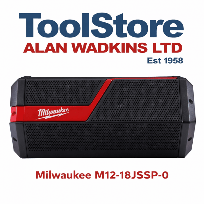 Milwaukee Bluetooth Speaker M12-18JSSP-0 Cordless Bluetooth Speaker M12-M18 Body Only