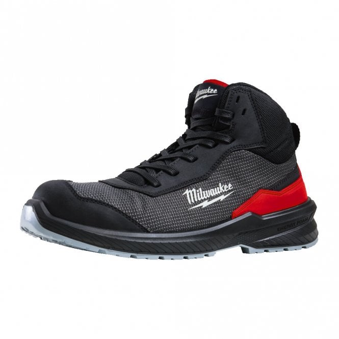 Milwaukee Flextred Black Safety Work Boots S1PS ESD FO