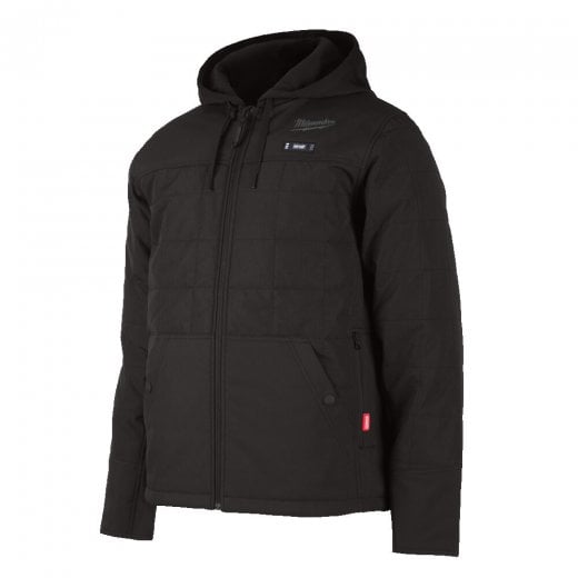 Milwaukee Heated Puffer Jacket M12HPJBL2-0 12v Cordless Black XL