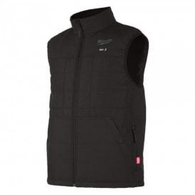 Heated Puffer Vest 12v Black ( Vest Only) M12HPVBL2-0 XLARGE