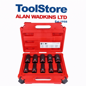 Impact Socket Set 1/2 10 Piece Socket Set In Case 4932480457 