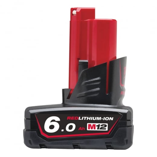 Milwaukee M12B6 6ah 12v Li-on Battery Red Lithium-ion