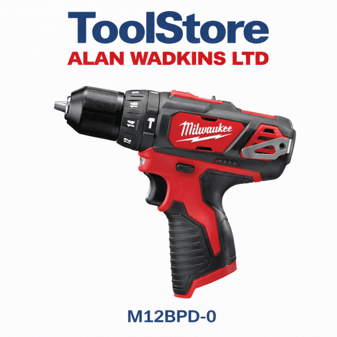 Milwaukee M12BPD-0 12v Cordless Combi Hammer Drill Body Only