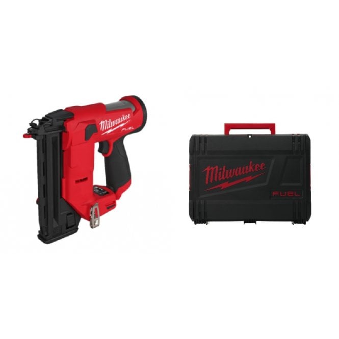 Milwaukee M12FCN18GS-0X 12v Cordless Straight Brad Nailer 18 Gauge Bare Unit Machine In Case