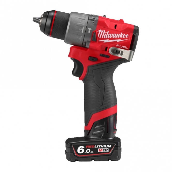 Milwaukee M12FPD2-602X 12v Cordless Sub Compact Percussion Drill 2 x 6.0ah Batteries + charger