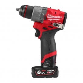 M12FPD2-602X 12v Cordless Sub Compact Percussion Drill 2 x 6.0ah Batteries + charger