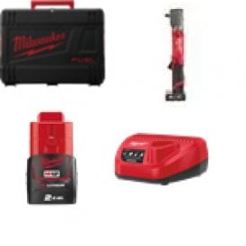 M12FRAIWF12-622X 12v Cordless 1/2 Fuel Angled Impact Wrench 2 Batteries + Charger