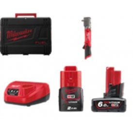 M12FRAIWF38-622X 12v Cordless Fuel Right Angle 3/8 Impact Wrench 2 Batteries + Charger