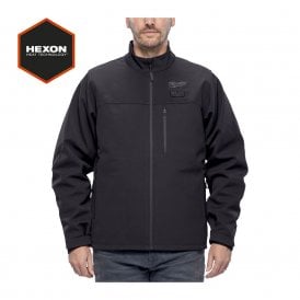 M12HJBL6-0 12v M12 Hexon Heated Jacket Black