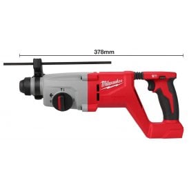 M18BLHACD26-0 18v Cordless Sds Plus Hammer Drill Body Only Brushless D Handle