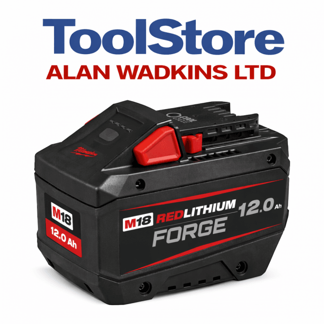 Milwaukee M18FB12 Forge Battery 18v 12amp 18v 12.0ah Forge Redlithium Battery