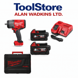 M18FHIW2F12-502X 18v 1/2 Fuel High Torque Impact Wrench Compact Impact Wrench 2 Batteries + Charger