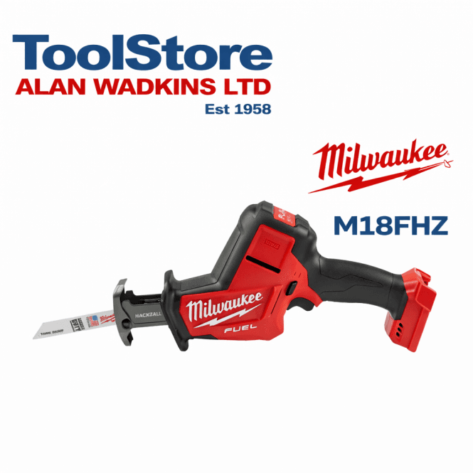 Milwaukee M18FHZ-0X M18 18v Cordless Fuel Hackzall Recip Saw Body Only